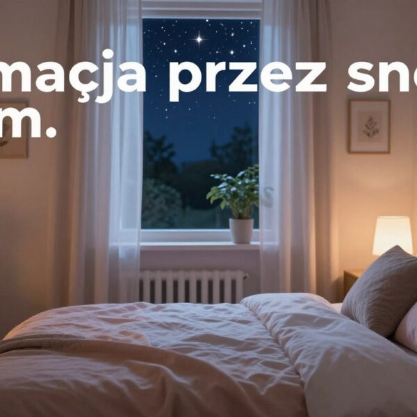 Afirmacja przed snem – jak wyciszyć umysł i zakończyć dzień pozytywną myślą?
