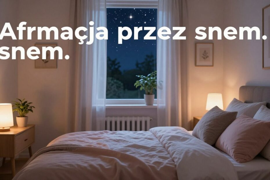 Afirmacja przed snem