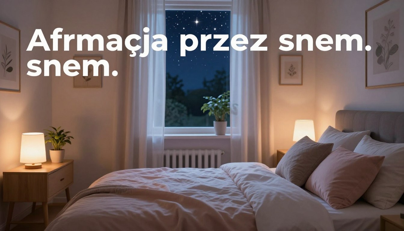 Afirmacja przed snem