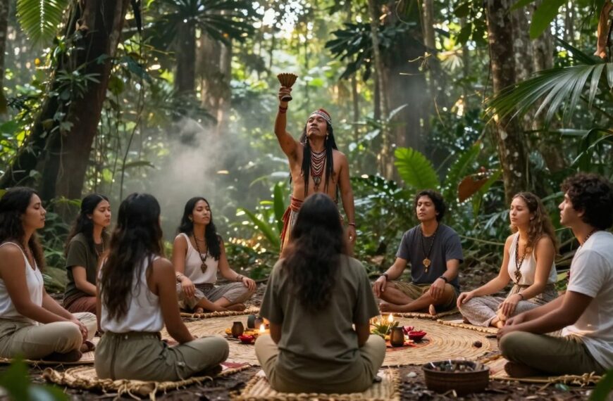 Rytuał ayahuasca