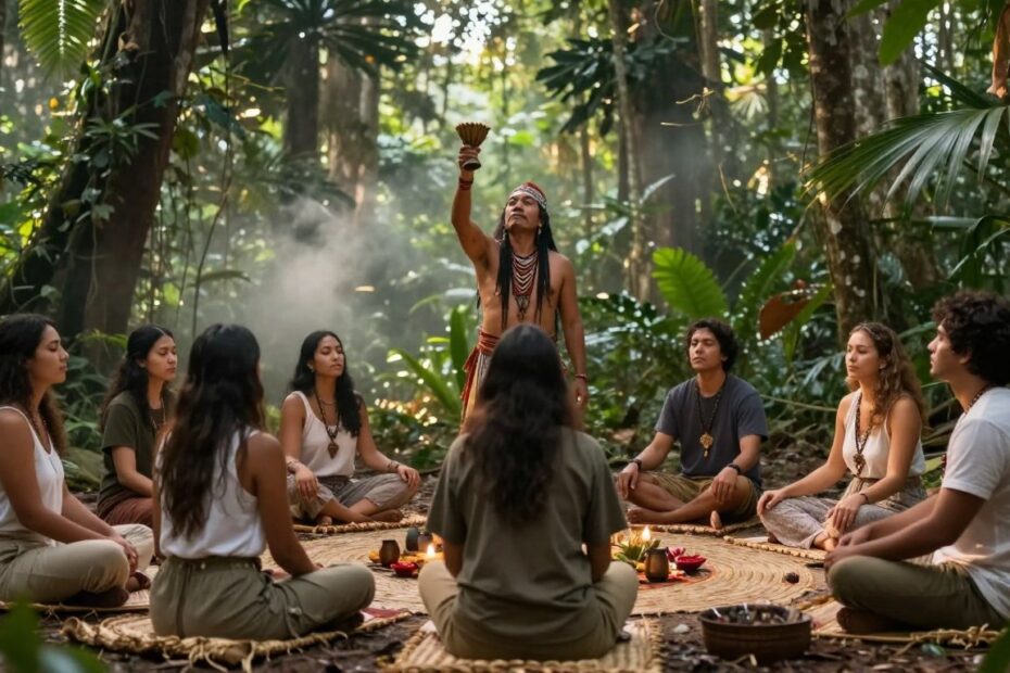 Rytuał ayahuasca