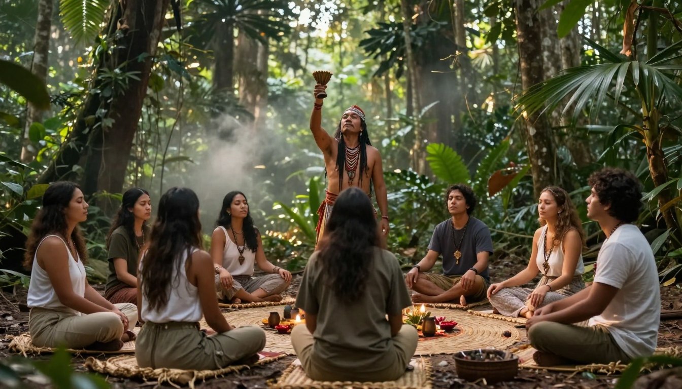 Rytuał ayahuasca